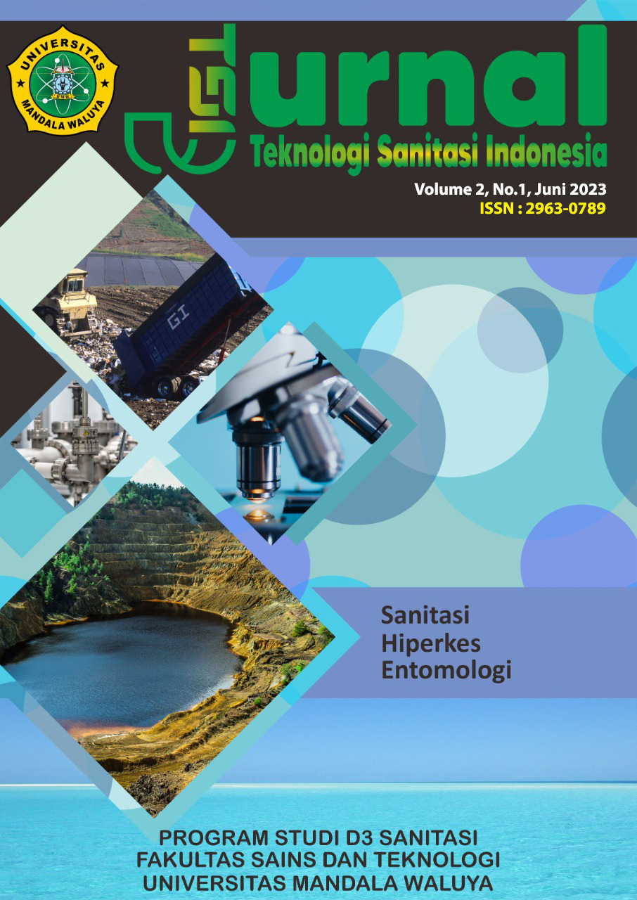 					View Vol. 2 No. 1 (2023): Jurnal teknologi Sanitasi Indonesia
				